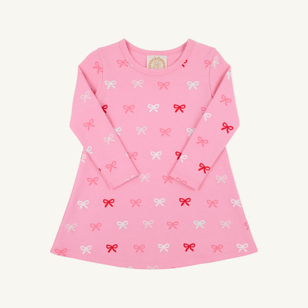 Long Sleeve Polly Play Dress | Bitty Bows