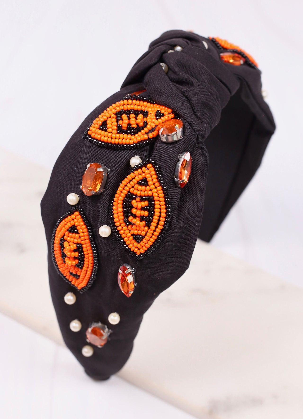 Free Catch Football Headband | Cincinnati Bengals themed