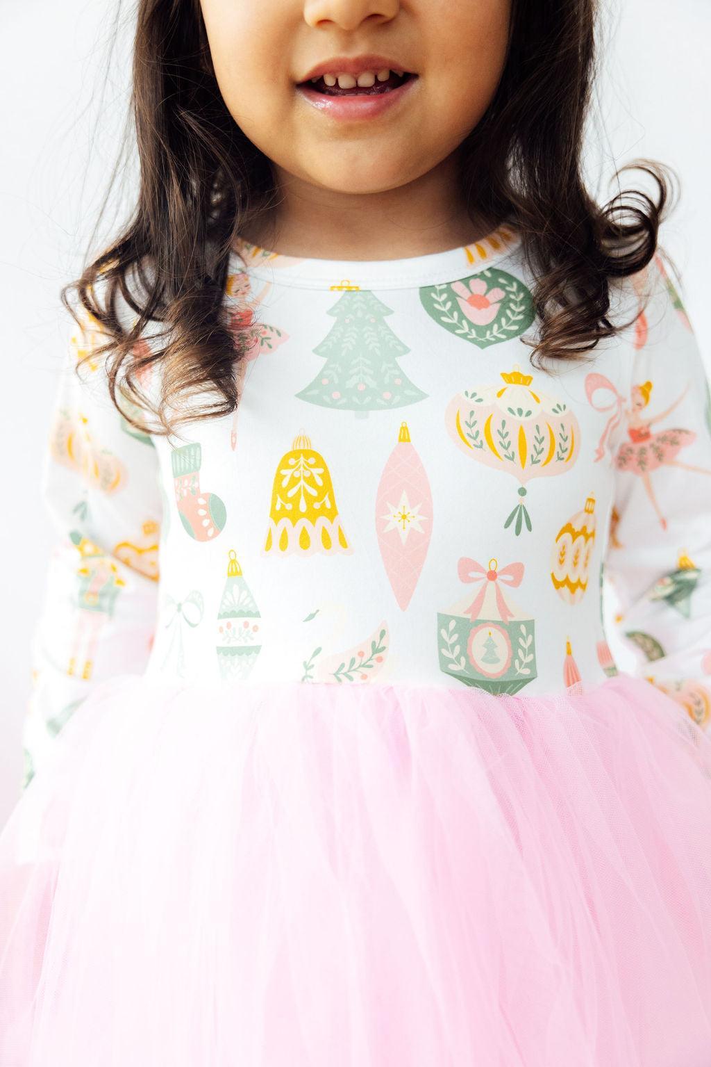 Long Sleeve Nutcracker Tutu Dress