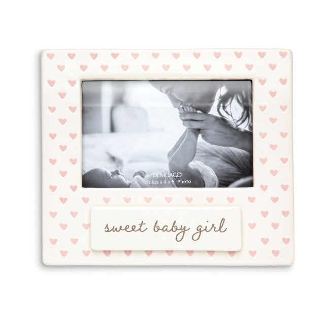 Sweet Baby Girl Picture Frame