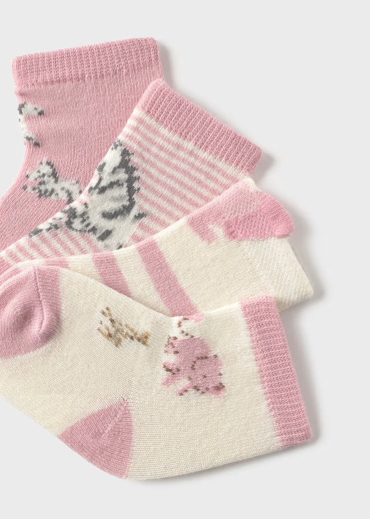 Newborn 4-Pack Socks