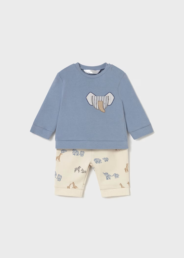 Newborn Boy 4-Piece Animals Set
