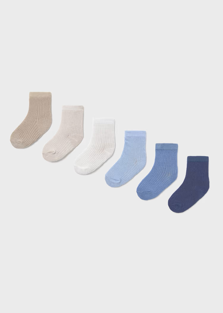 Newborn 6-Pack Socks | Summer