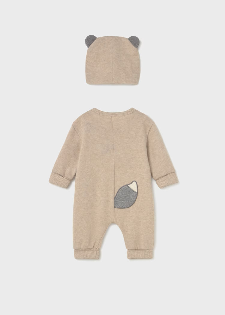 Newborn Boy One Piece with Hat