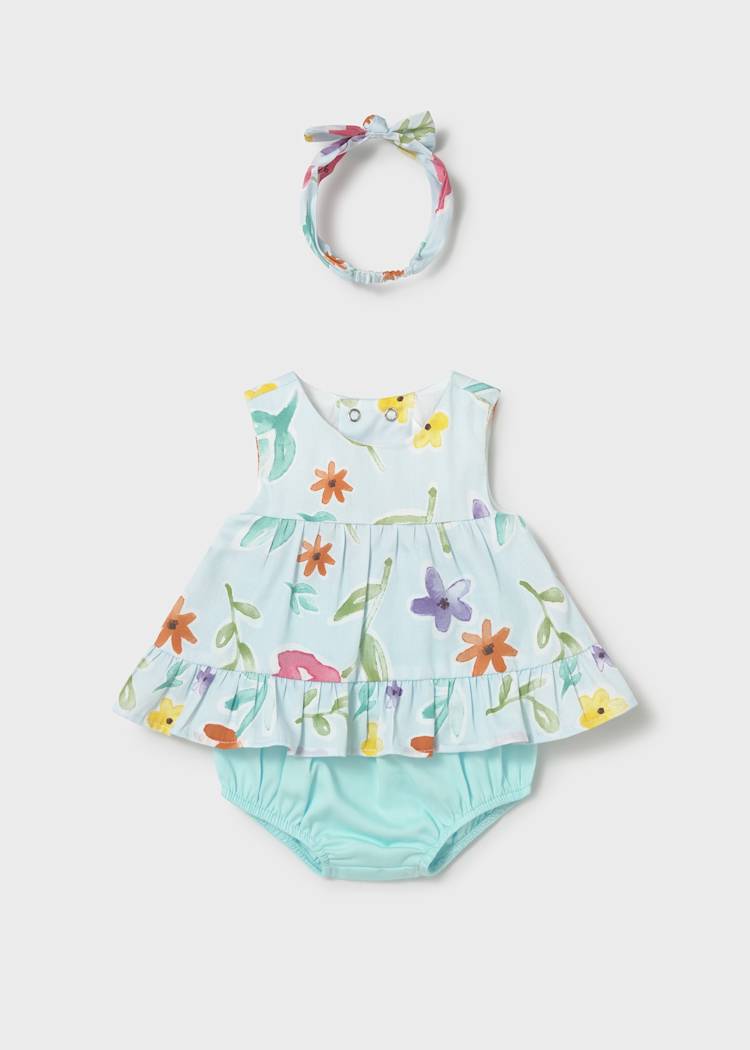 Newborn Girl Shorts Set | Hawaii