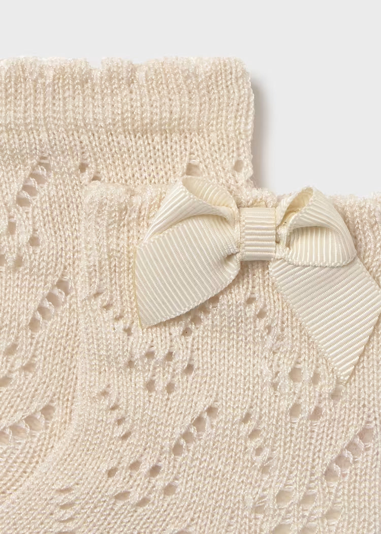 Newborn Girl Pointelle Socks
