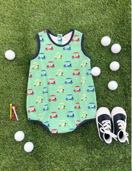 Patton Play Bubble | Buggy and Ball with Nantucket Navy