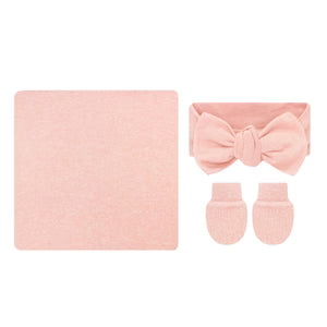 Plush Knit Essential Newborn Bundle with Headband