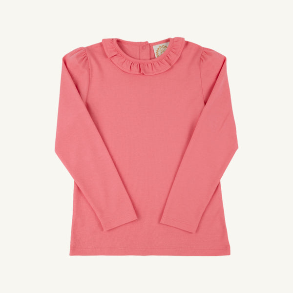 Reece Ruffle Top | Parrot Cay Coral