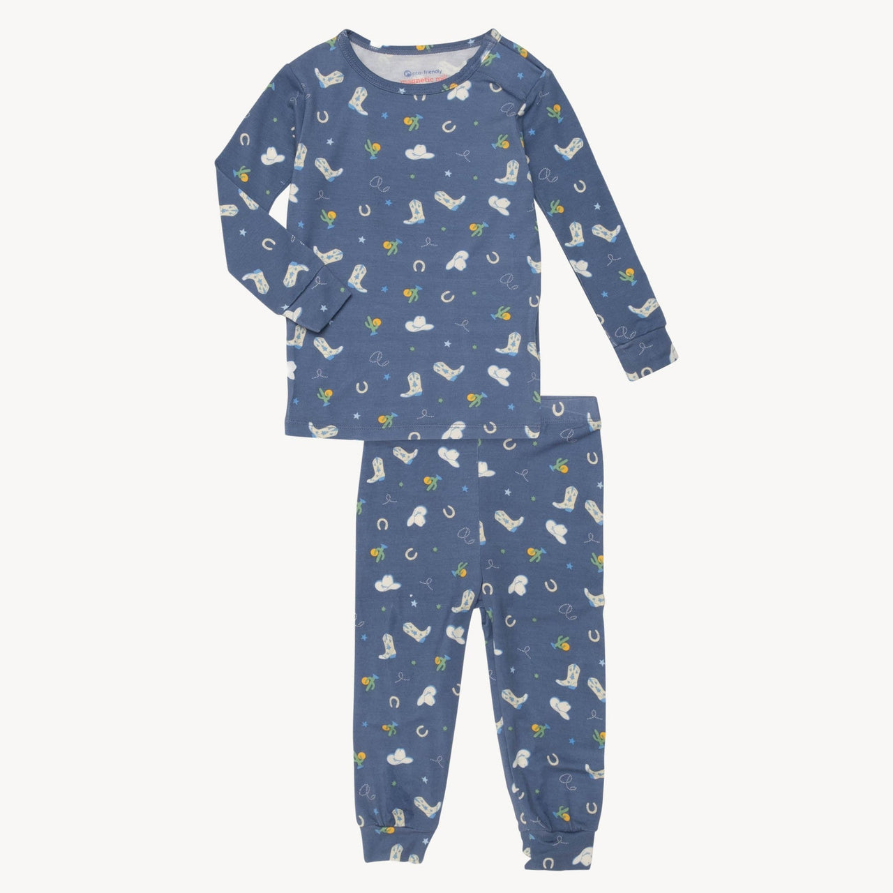 Rodeo Drive Blue Pajama Set