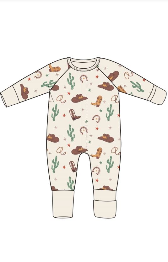 Not My First Rodeo Coverall | Beige