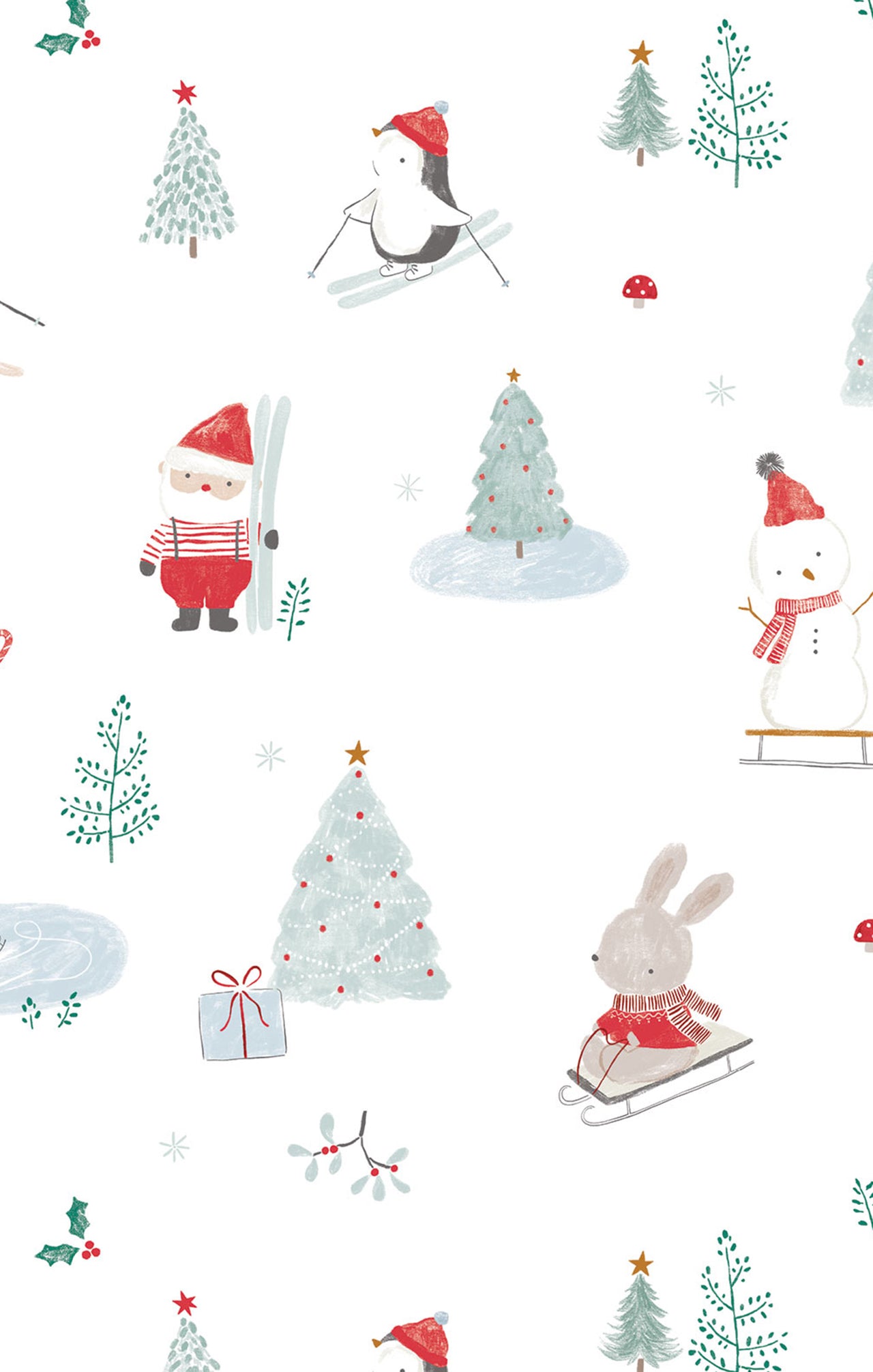 Knotted Gown 0-3M | Santa Ski Friends