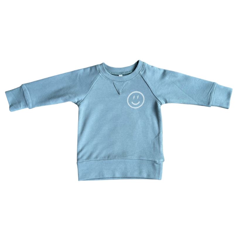 Kids Raglan Sweatshirt | Smile