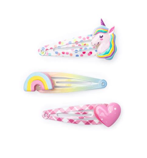 Unicorn Cutie Hair Clips