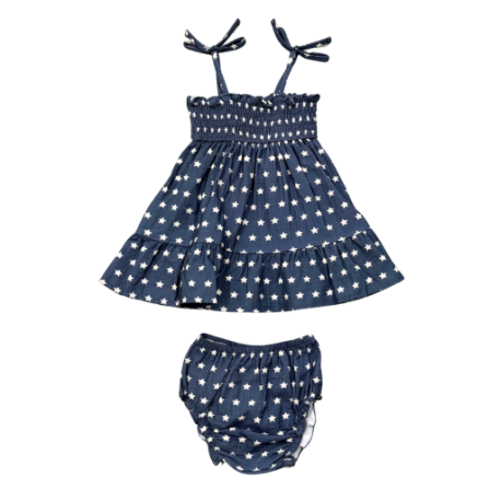 Tiered Mini Dress Set | American Stars