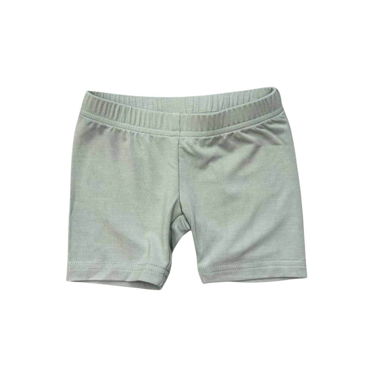 Girl's Biker Shorts | Aqua Grey