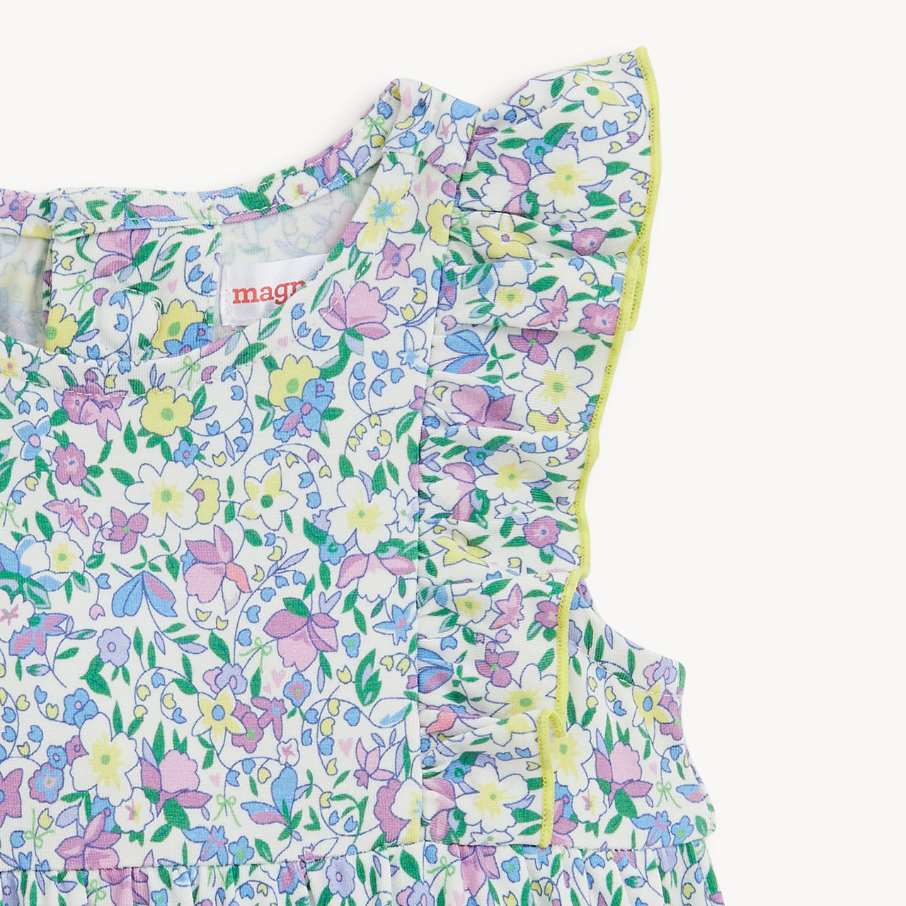 Lavinia Magnetic Ruffle Bubble Romper