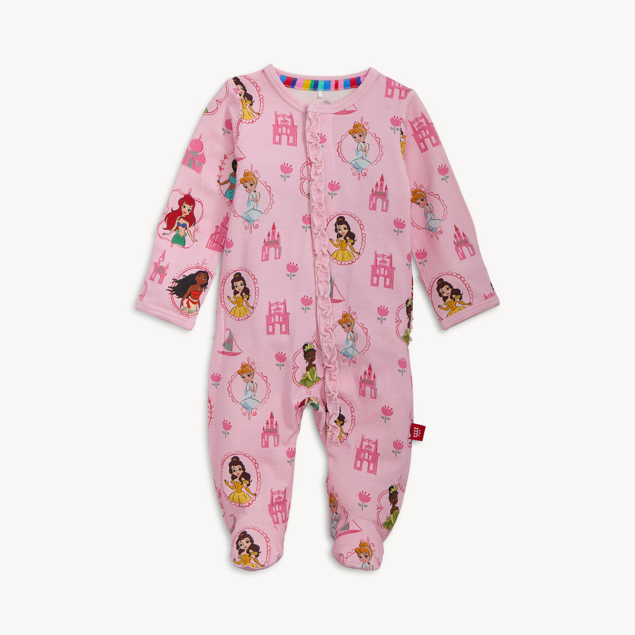 Magnetic Convertible Ruffle Footie | Princess Royal Radiance