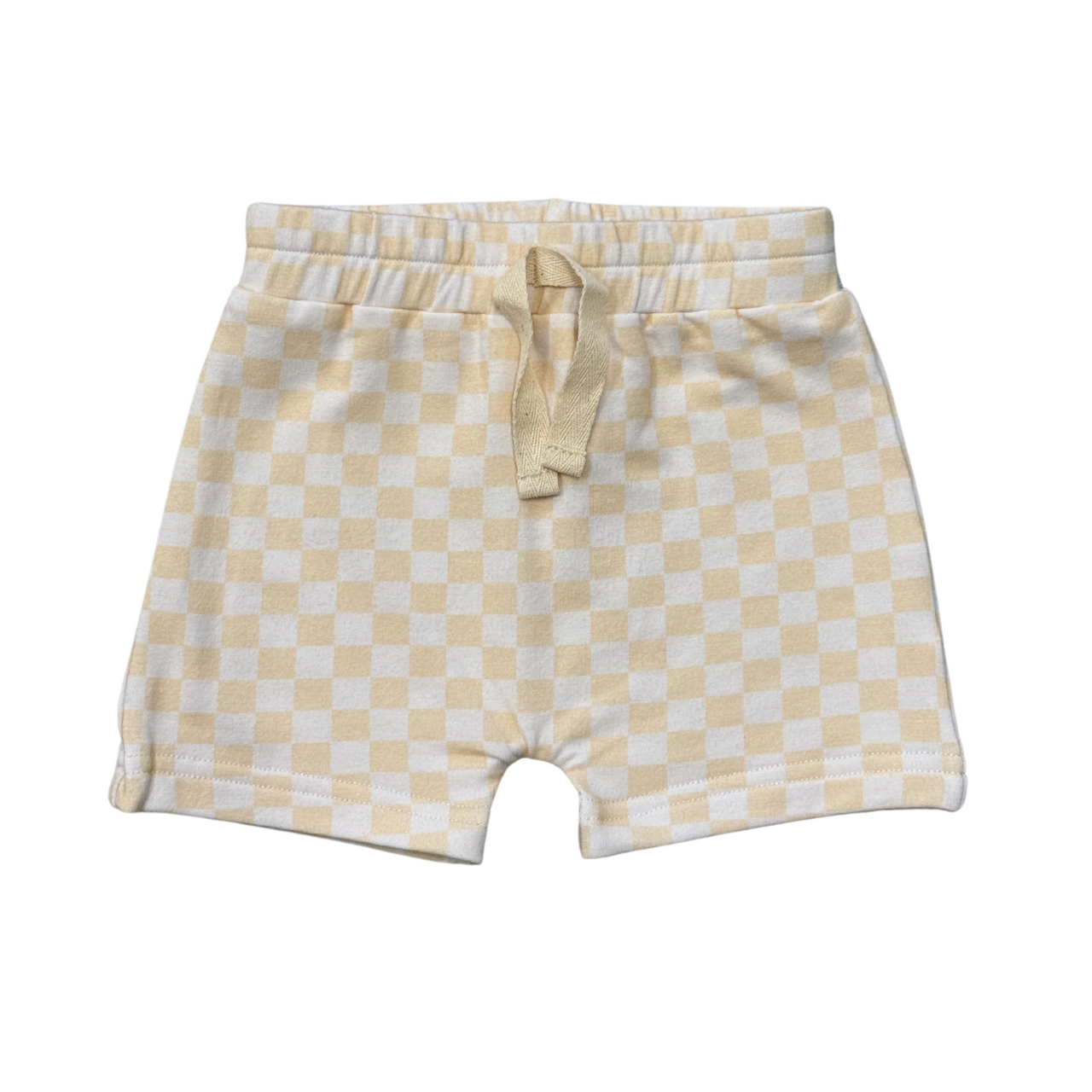 Harem Shorts | Checkered in Rutabaga