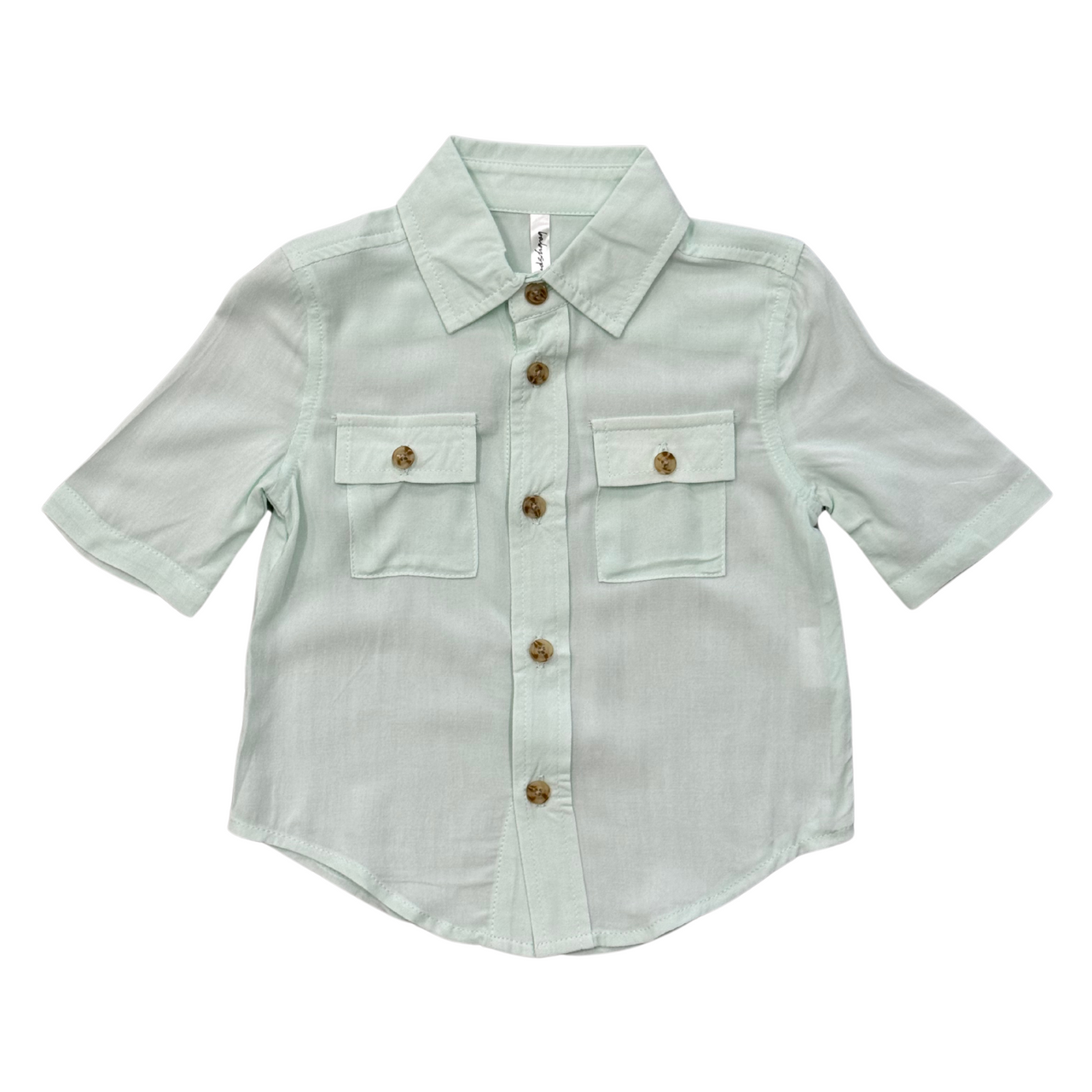 Boy's Utility Shirt | Sky Blue