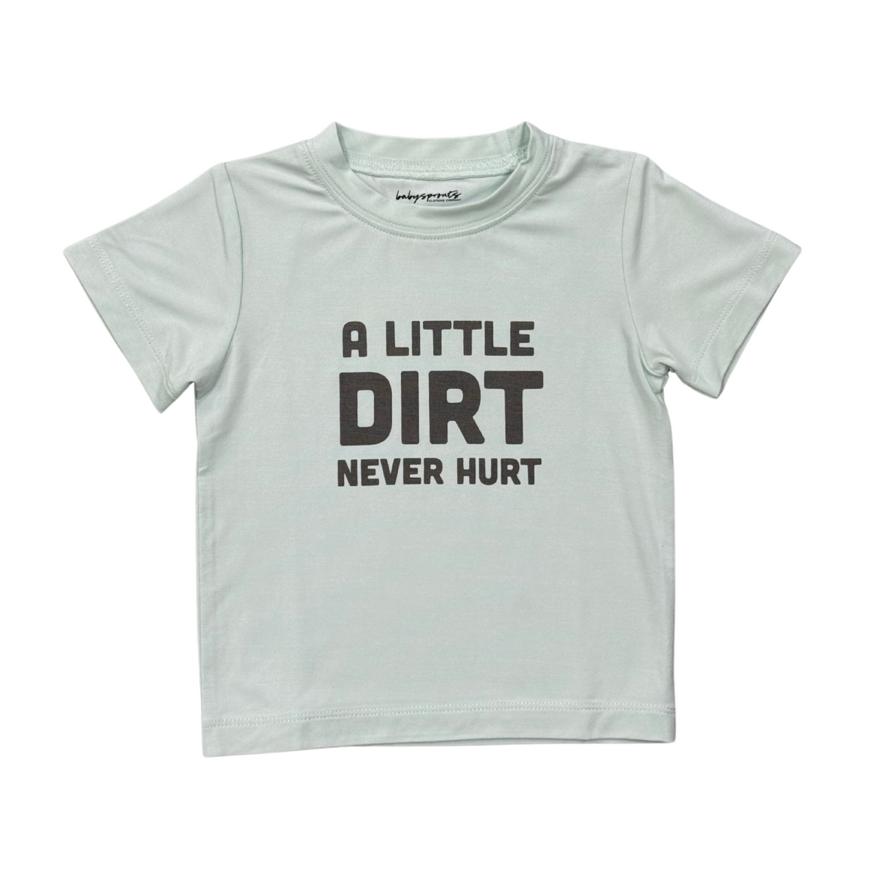 Boy's Short Sleeve Tee | A little Dirt Never Hurt