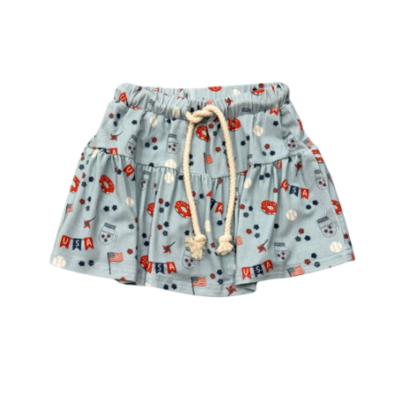 Girl's Skort | Summer USA