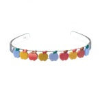 Apples Red Yellow Blue Headband
