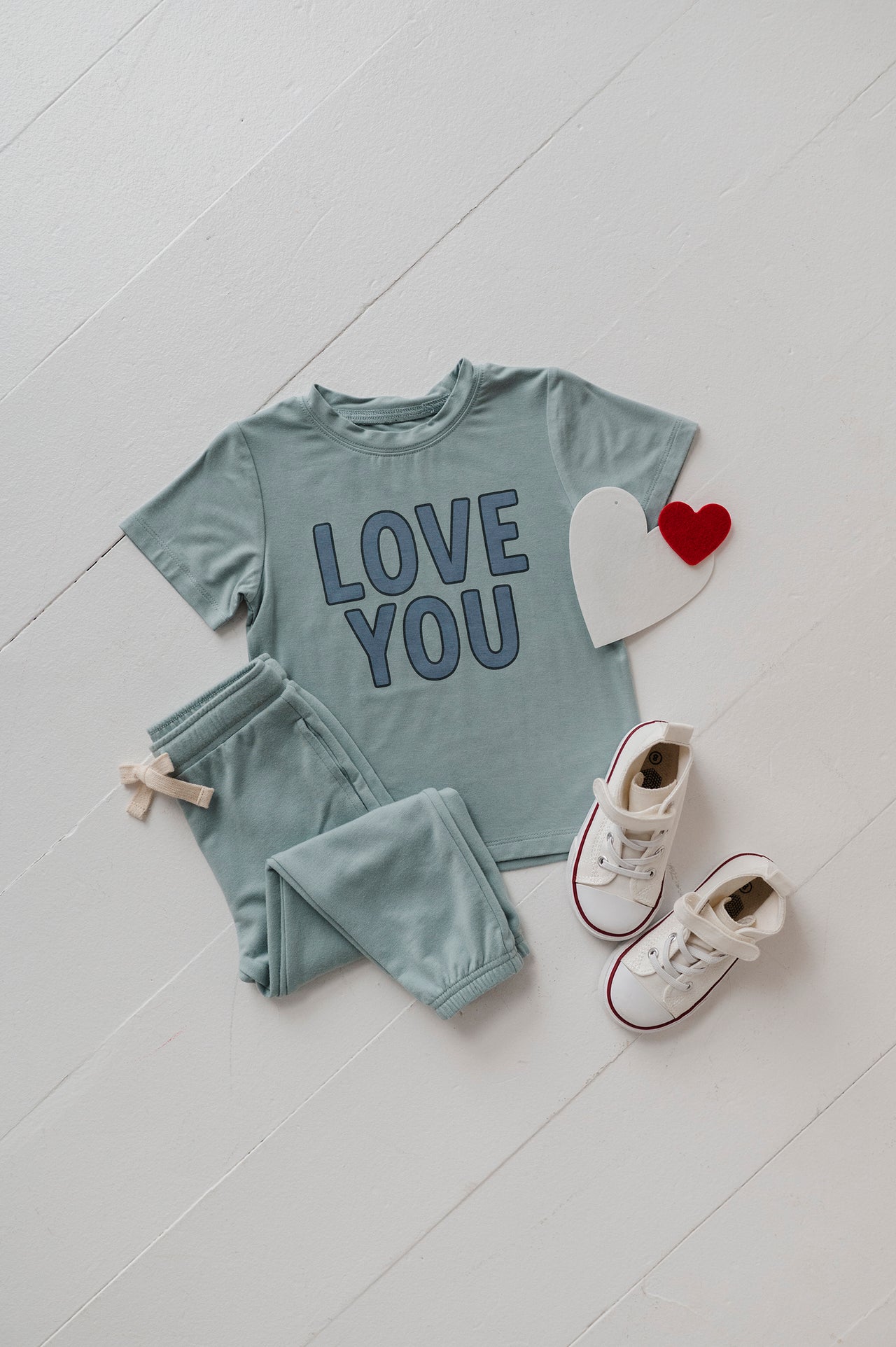 Boy's Short Sleeve Tee | Love You