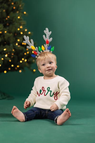 Toddler Merry Chainstitch Sweater