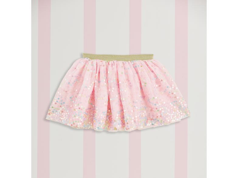 Pink Scattered Sequin Tutu