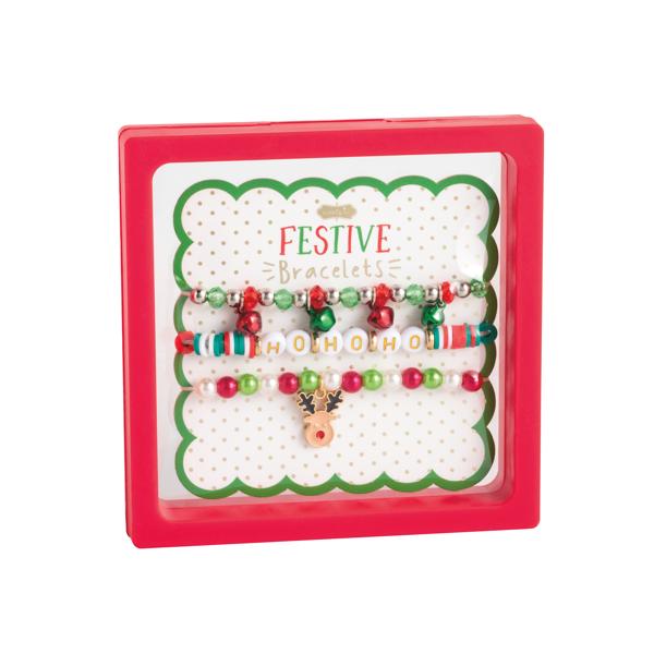 Holiday Beaded Bracelets