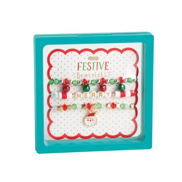 Holiday Beaded Bracelets