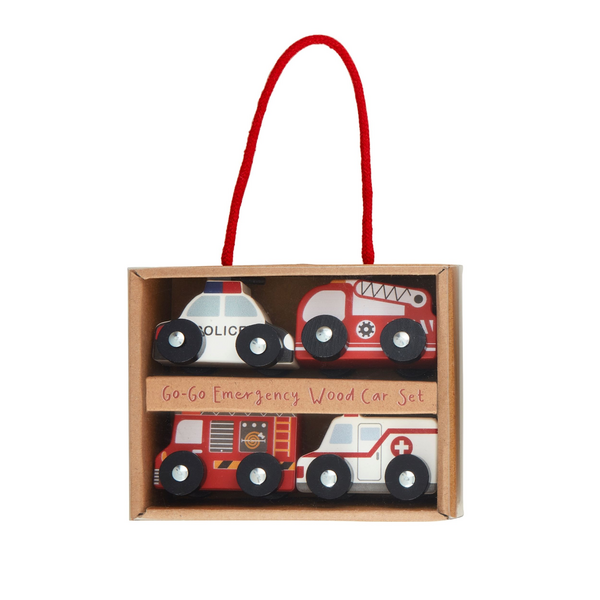 Mini Wooden Car Set