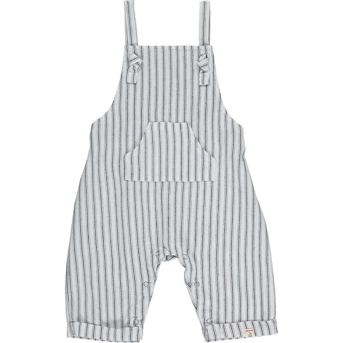 Ahoy Overalls | Black & White Stripe **FINAL SALE**