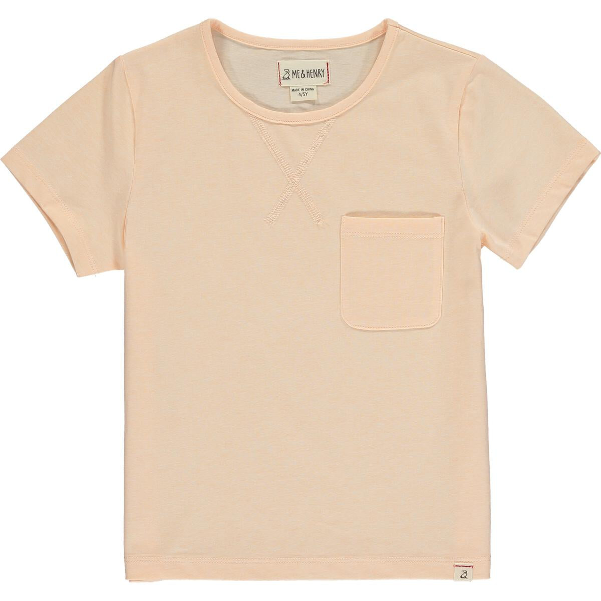 Sports Tee | Apricot**FINAL SALE**
