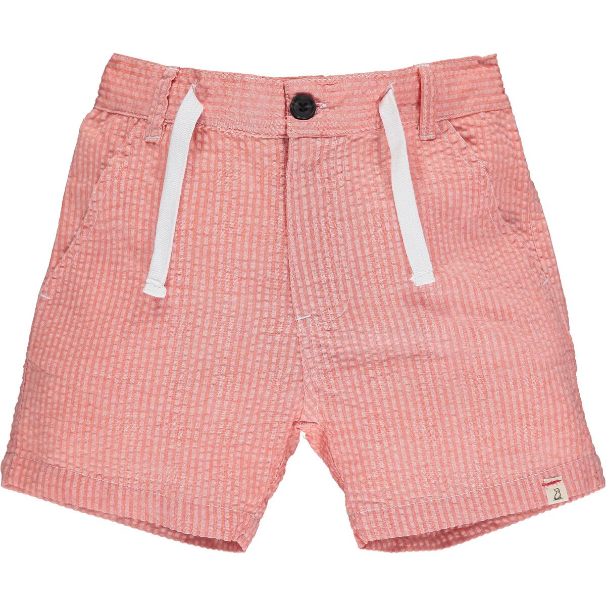 Crew Shorts - Red Seersucker