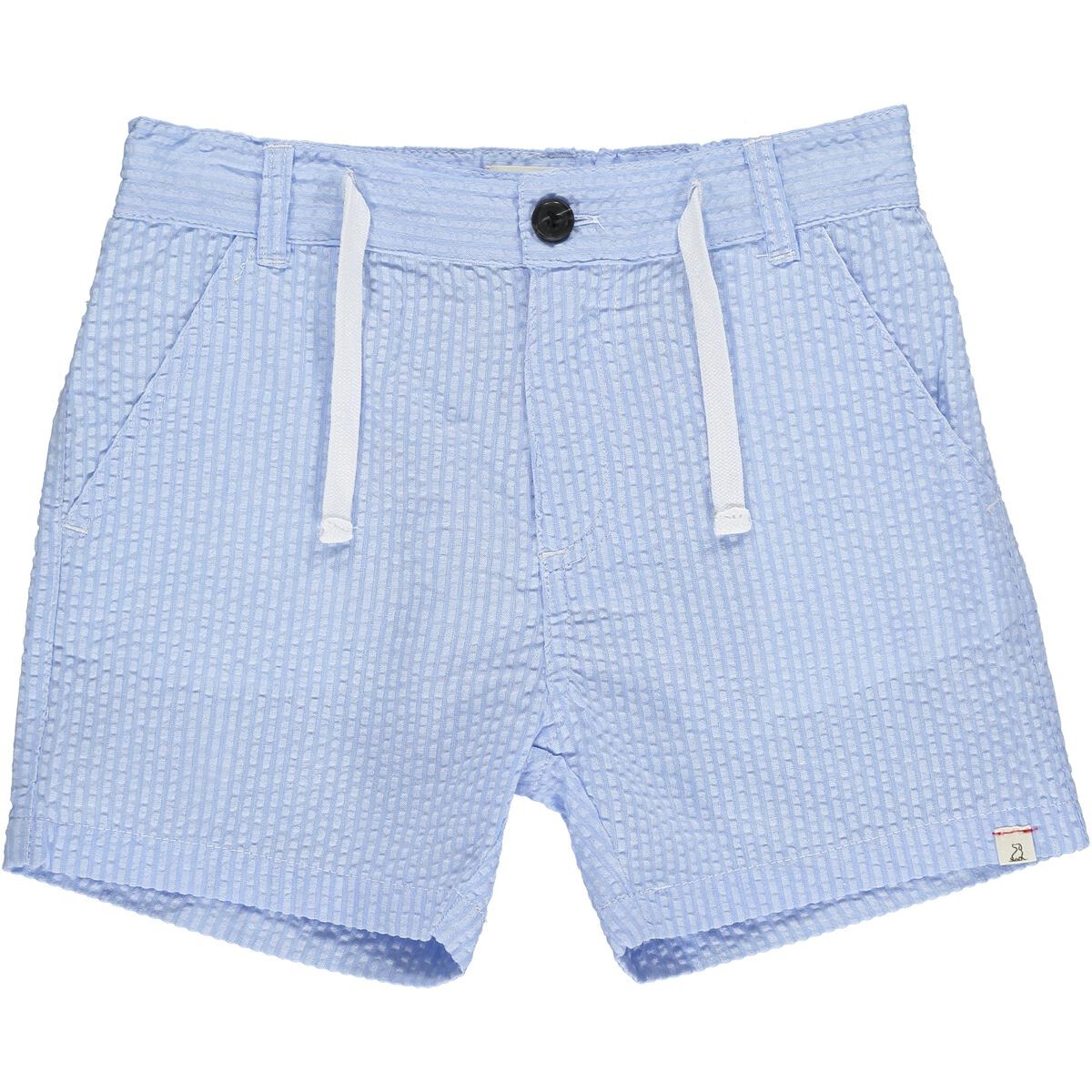 Crew Shorts - Blue Seersucker