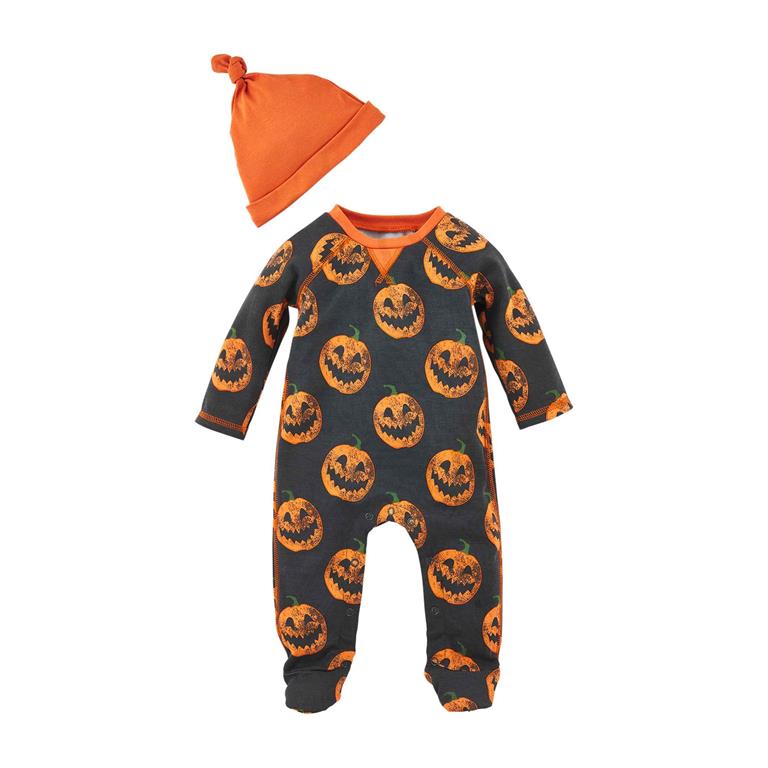 Black Jack-O-Lantern Baby Sleeper