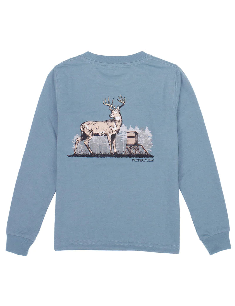 Deer Season- Steel Blue