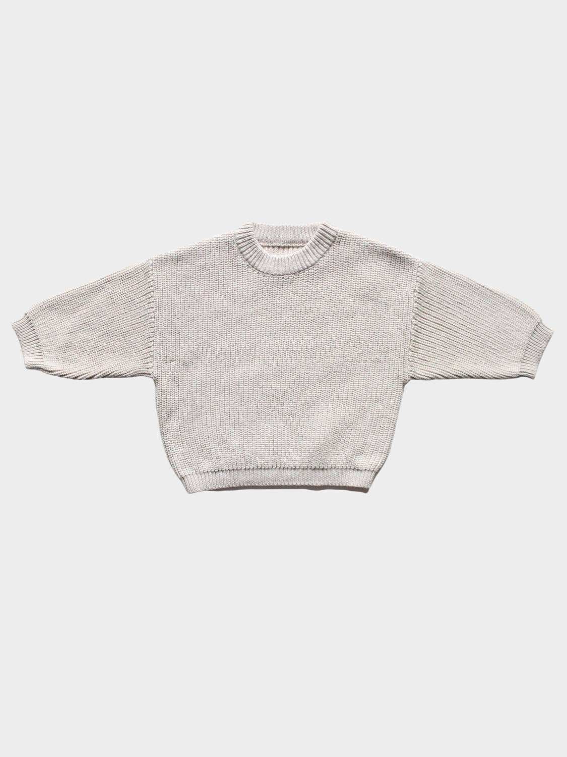 Drop-Shoulder Sweater | Oatmeal