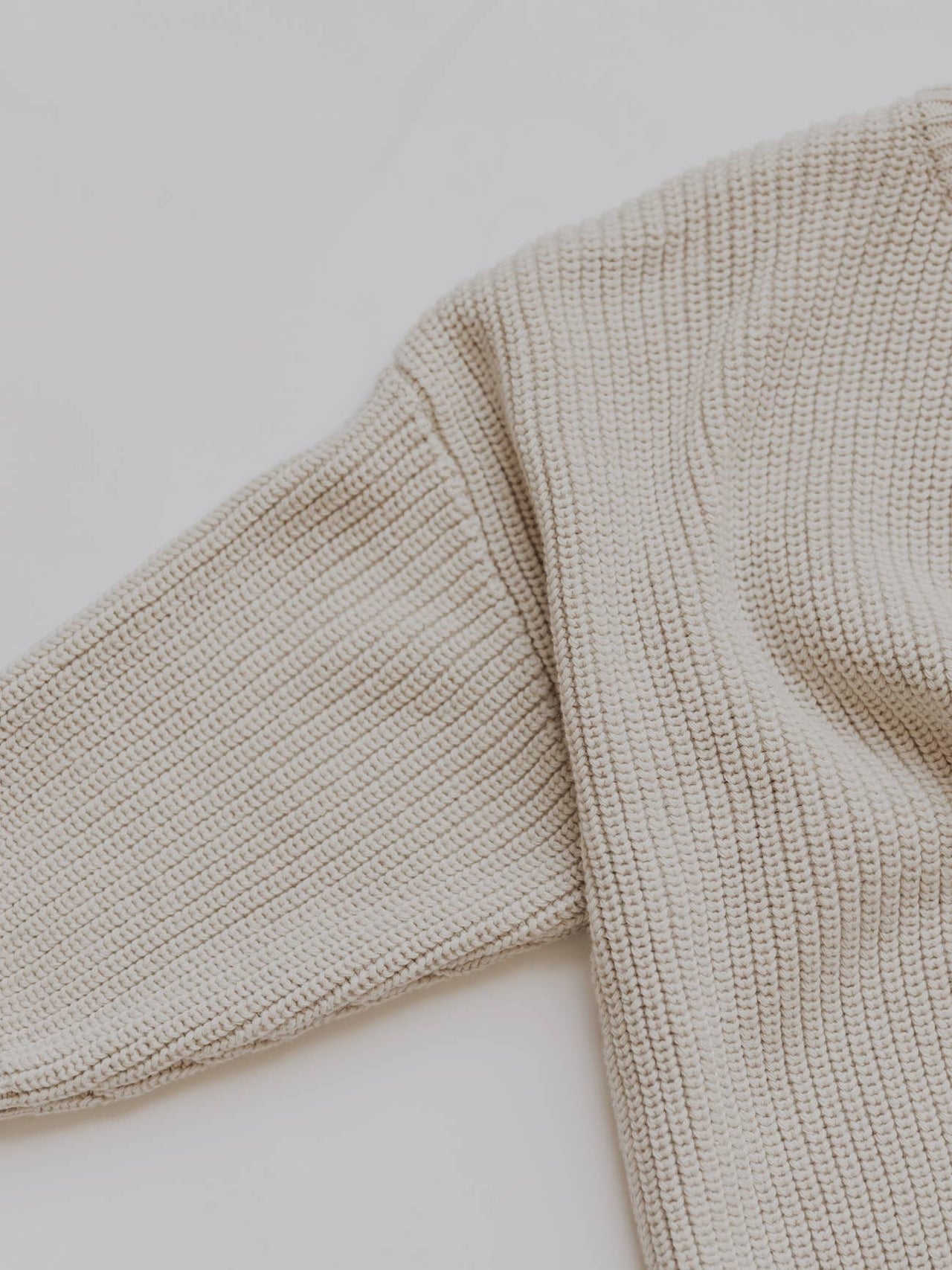 Drop-Shoulder Sweater | Oatmeal