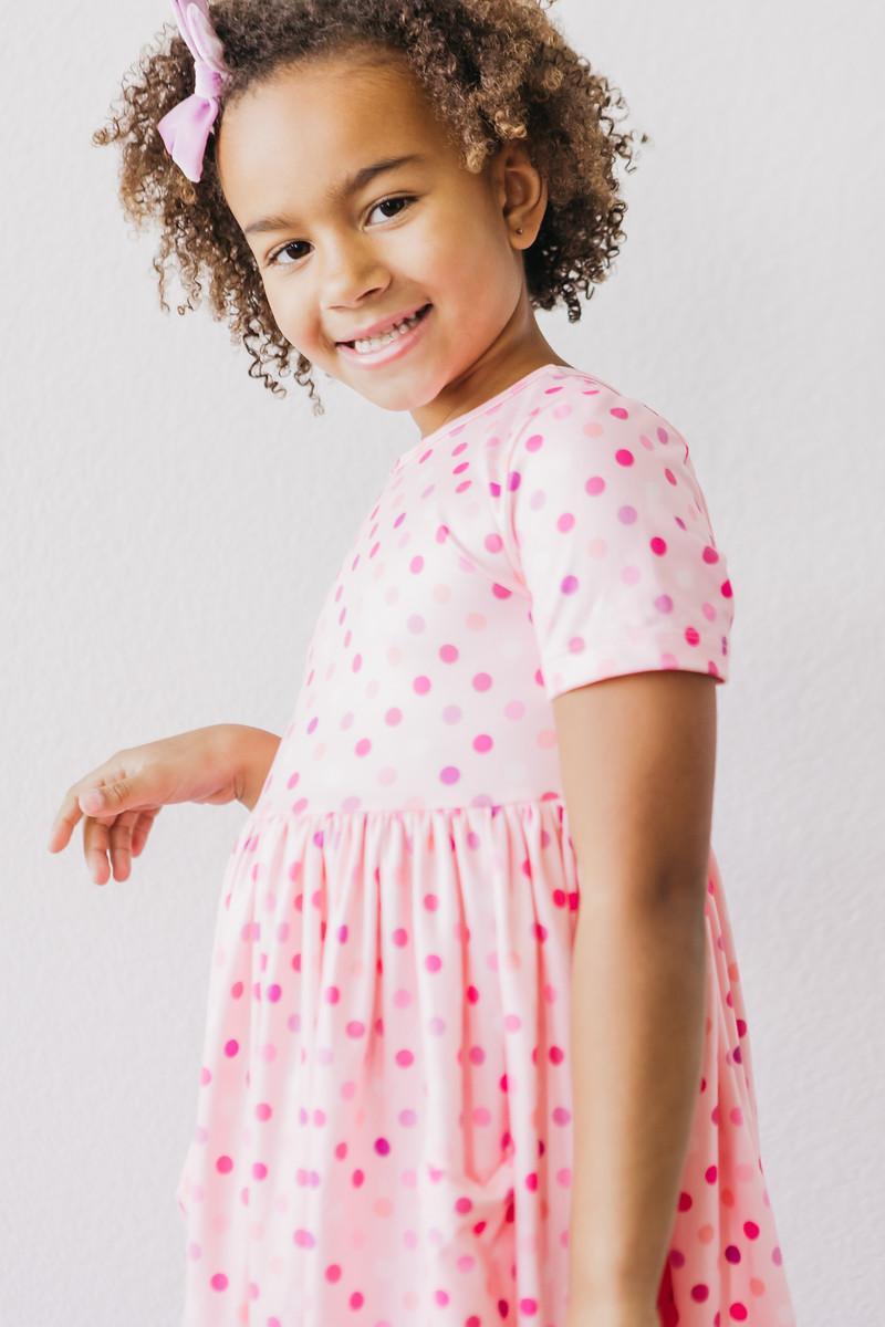 Pastel Vibes S/S Twirl Dress ** FINAL SALE **