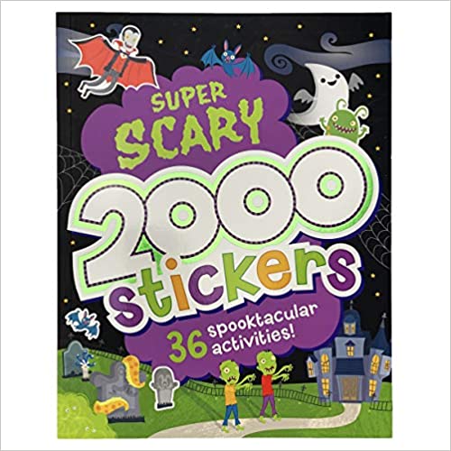 Super Scary-2000 Sticker Book