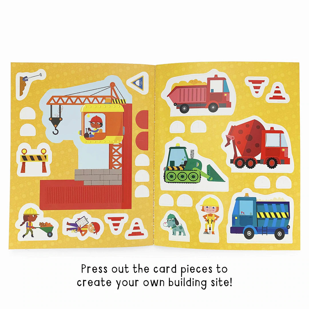 Busy Builders Puzzle Activities Book