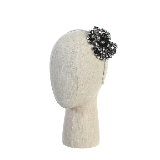 Sequins and Tulle Headband