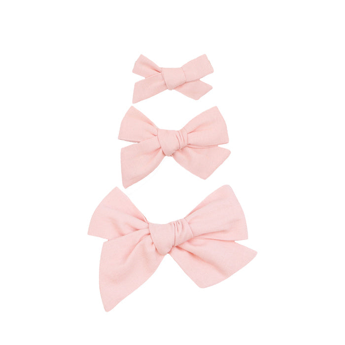 Classic Bow- Pigtail Set