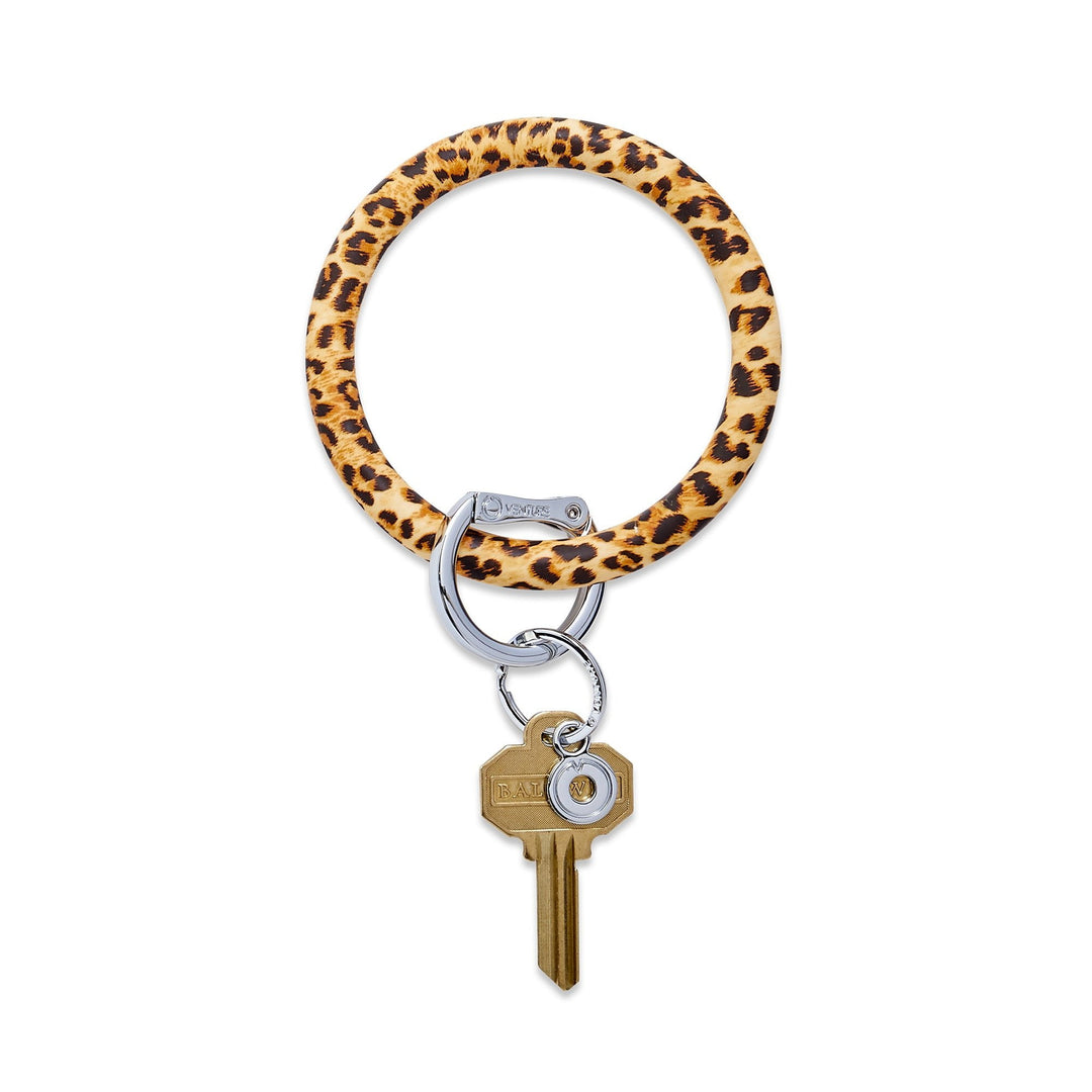 Cheetah - Silicone Big O® Key Ring