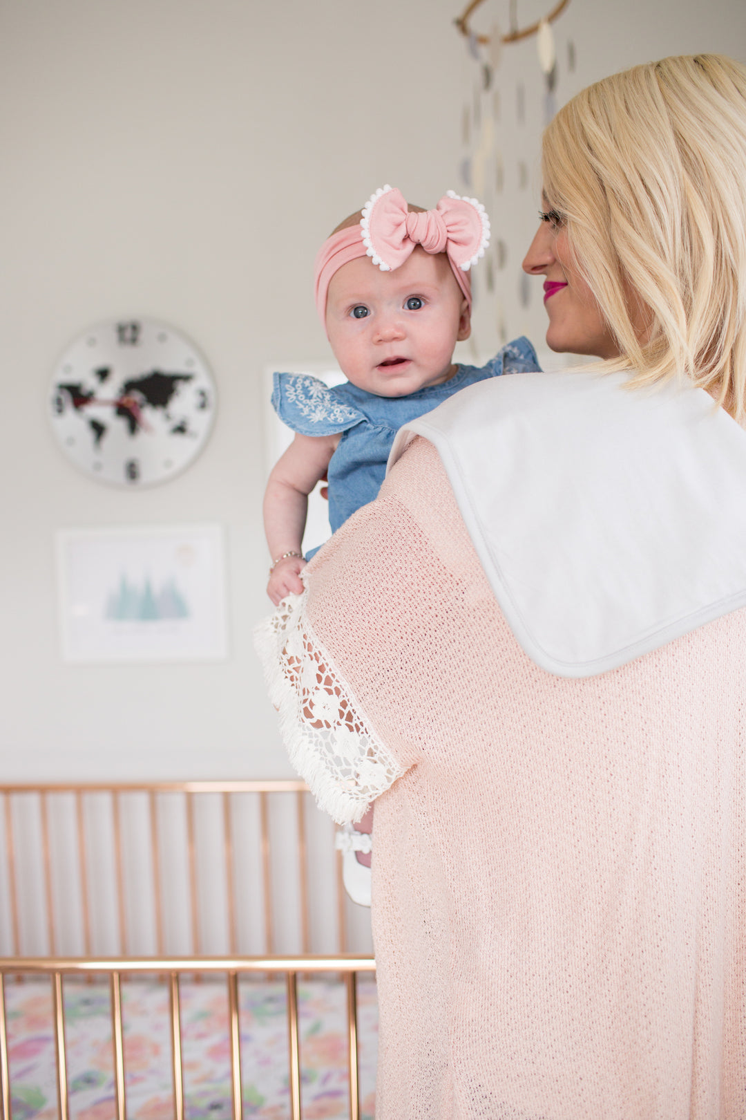 Classic White Premium Burp Cloth