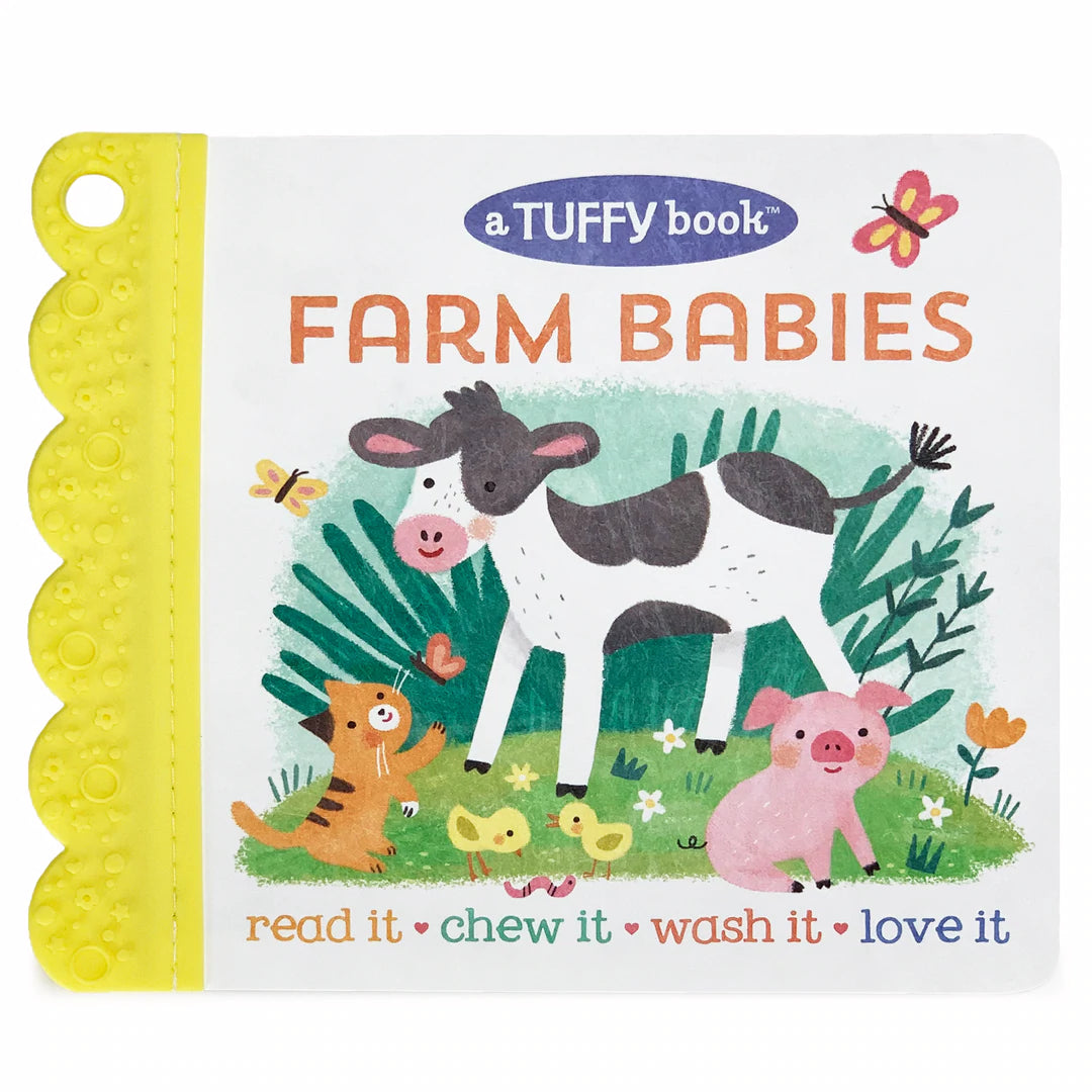 Farm Babies Book with Soothing Teether