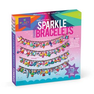 DIY Sparkle Charm Bracelets